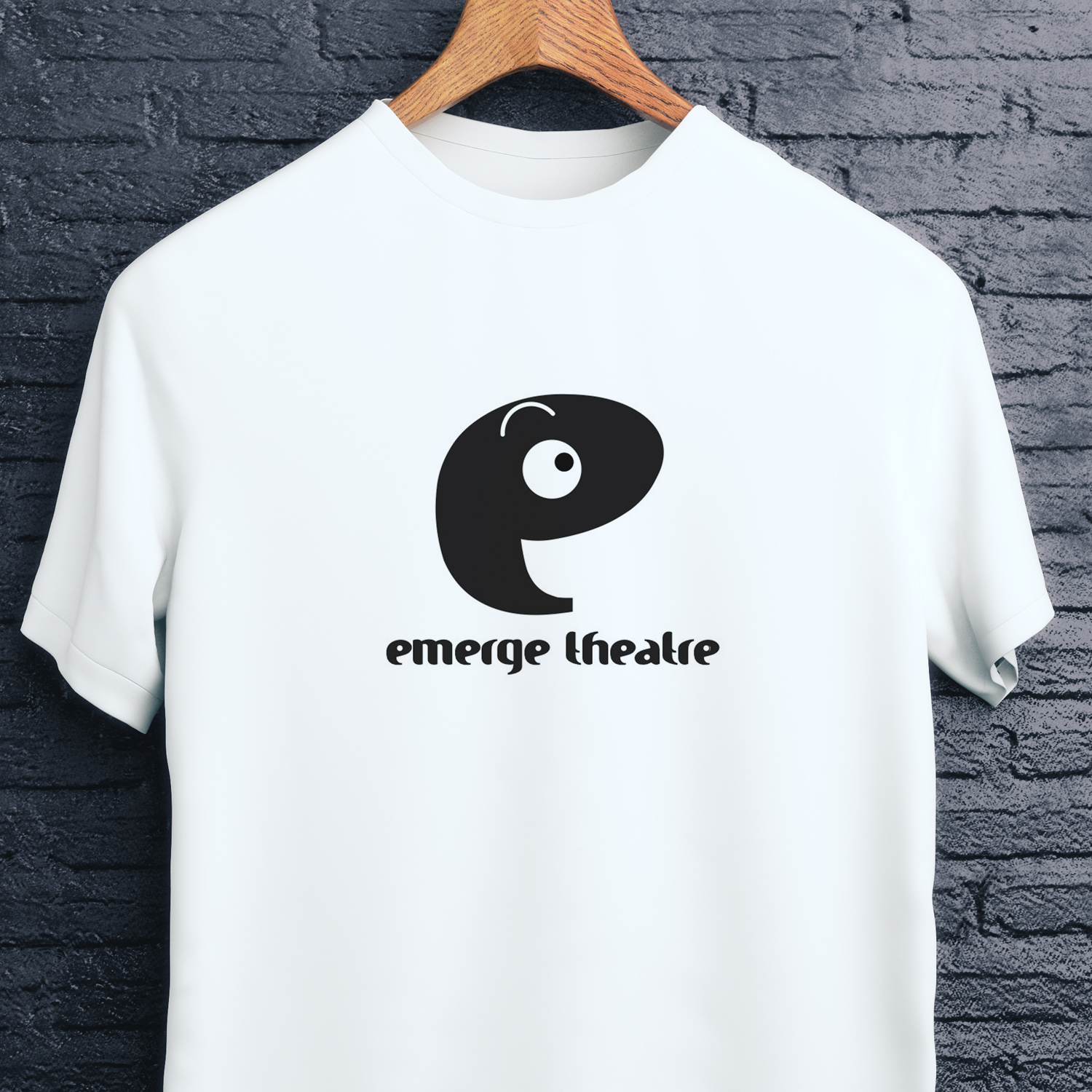 Emerge Theatre logo t-shirt